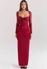 HOUSE OF CB Perdi Oxblood